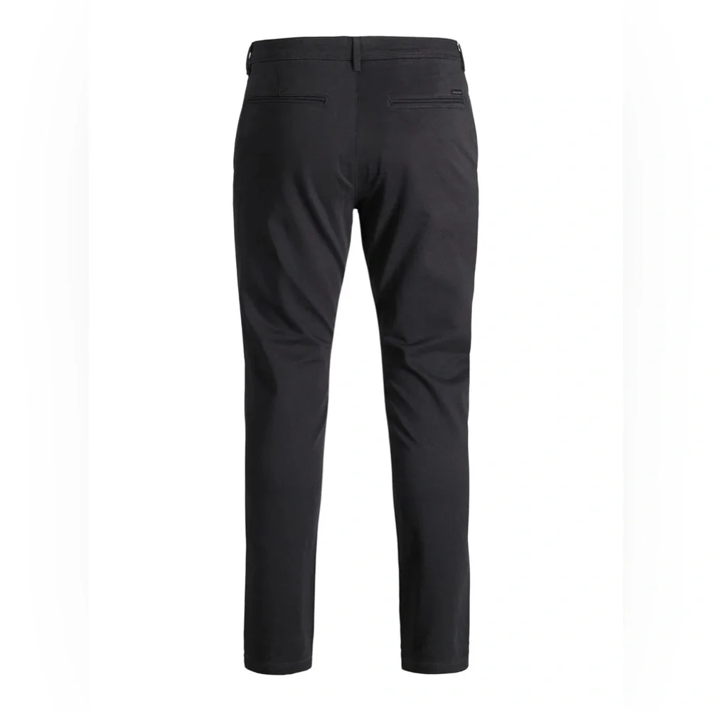 Jack & Jones Slim Fit Black Chino Trousers